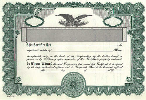 StockCertificate